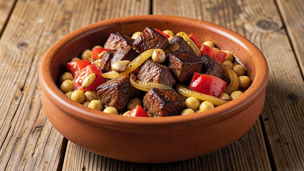Beef and Chickpea Recipe: Spiced Lentil and Beef Heartiness in One Pot