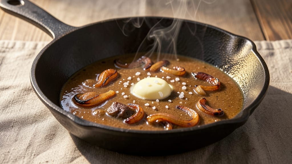 Beef and Onion Gravy Recipe: Pan Sauce Magic With Rich Umami Depth