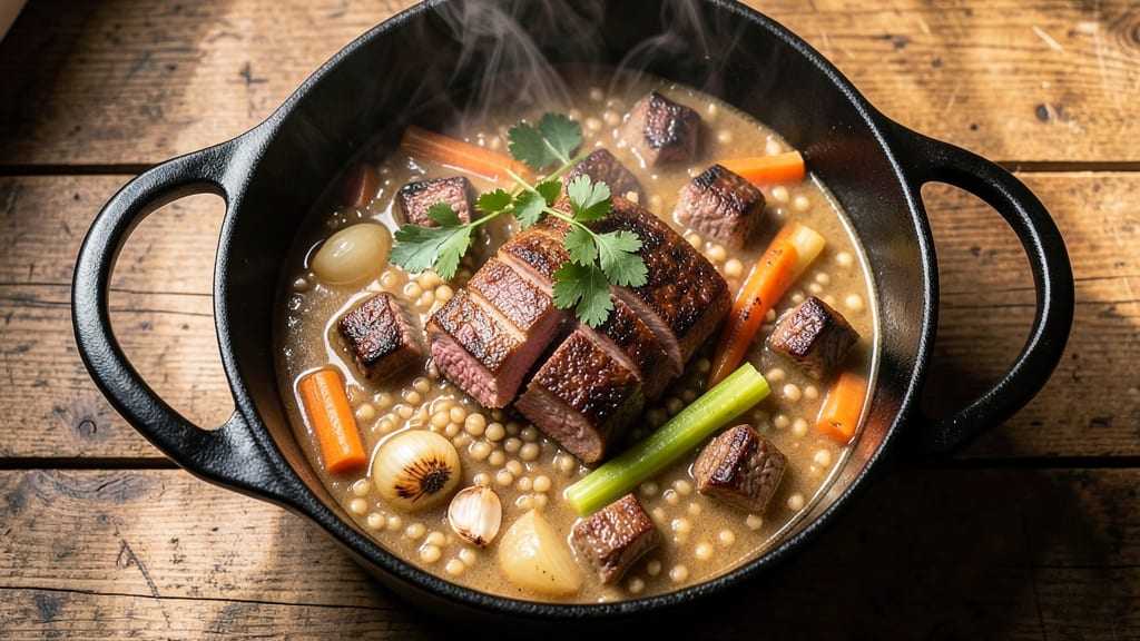 Beef Barley Soup Recipe Dutch Oven: Hearty One-Pot Dutch Oven Masterpiece