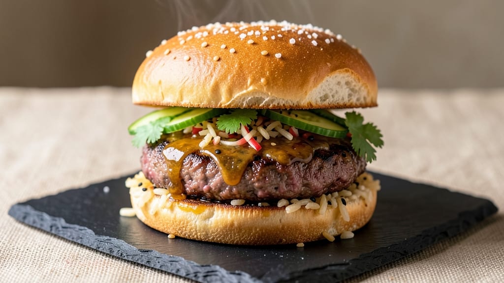 Asian Beef Burgers Recipe: Umami-Packed Sliders With Crispy Wok-Fired Edges
