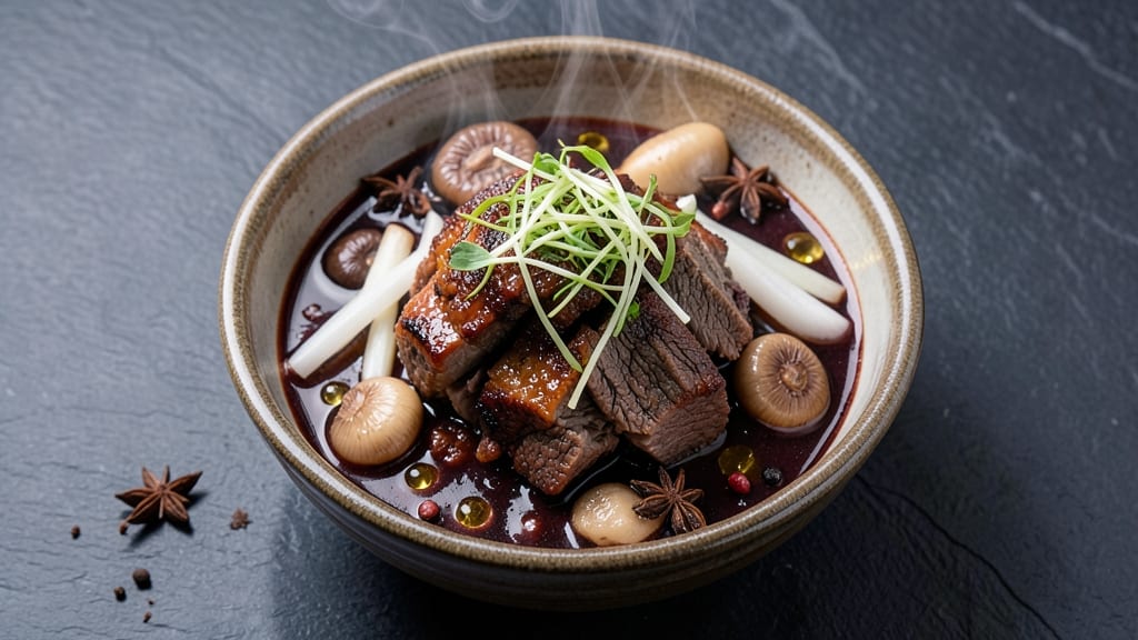 Authentic Chinese Beef Stew Recipe: Deep Wine-Braised Tender Meat With Star Anise & Fennel