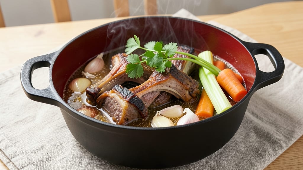 Basic Beef Bone Broth Recipe: Simmered All Day for Maximum Richness