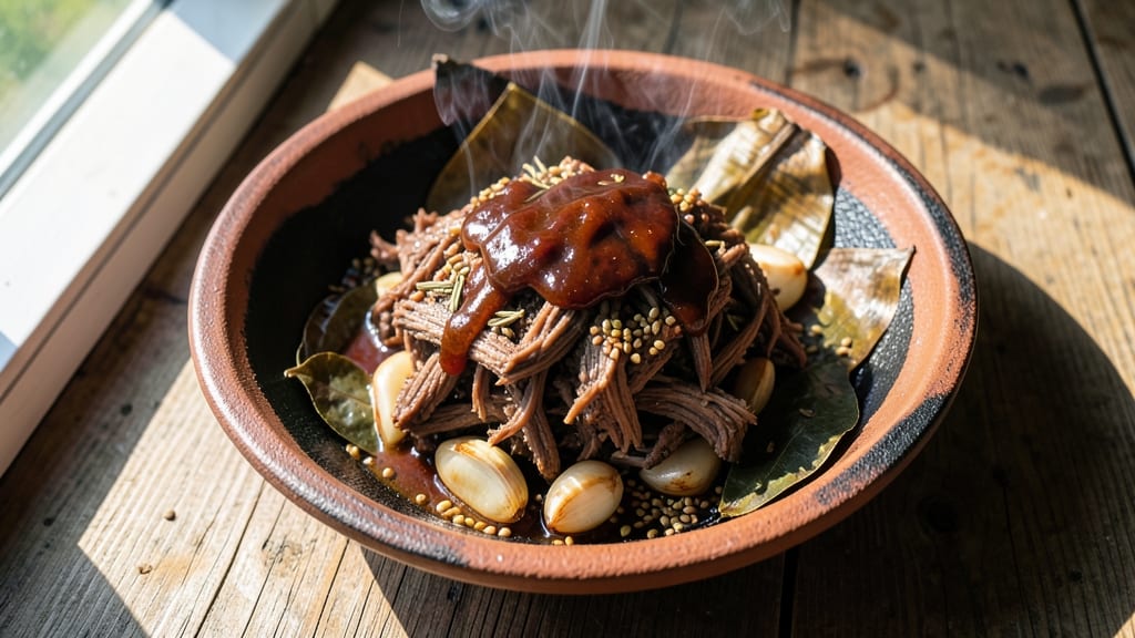 Authentic Mexican Barbacoa Beef Recipe: Slow-Pit Smoked Spice That Melts on Bones