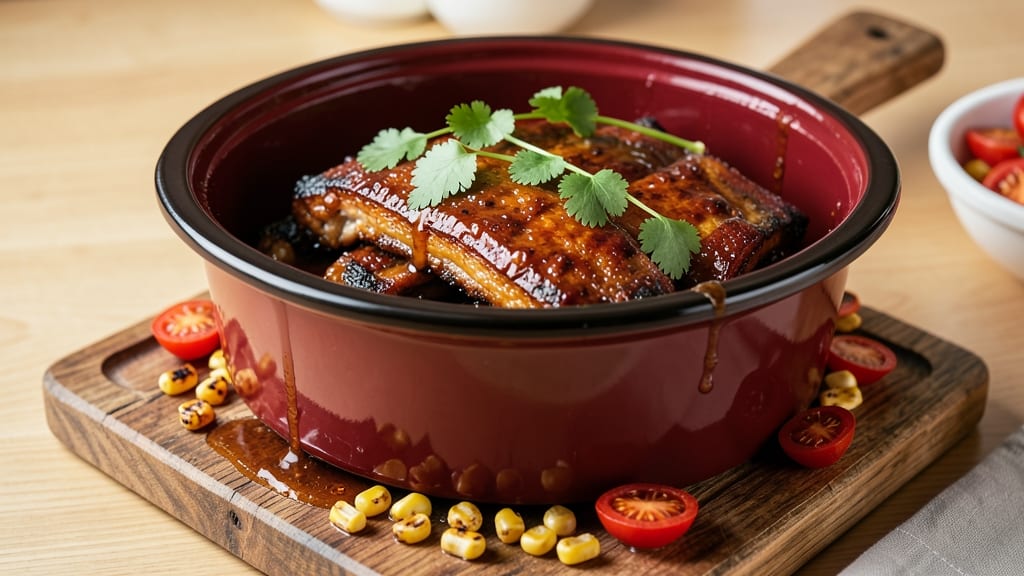 Barbecue Beef Ribs Slow Cooker Recipe: Smoky Fall-Off-Bone Tenderness in 6 Hours