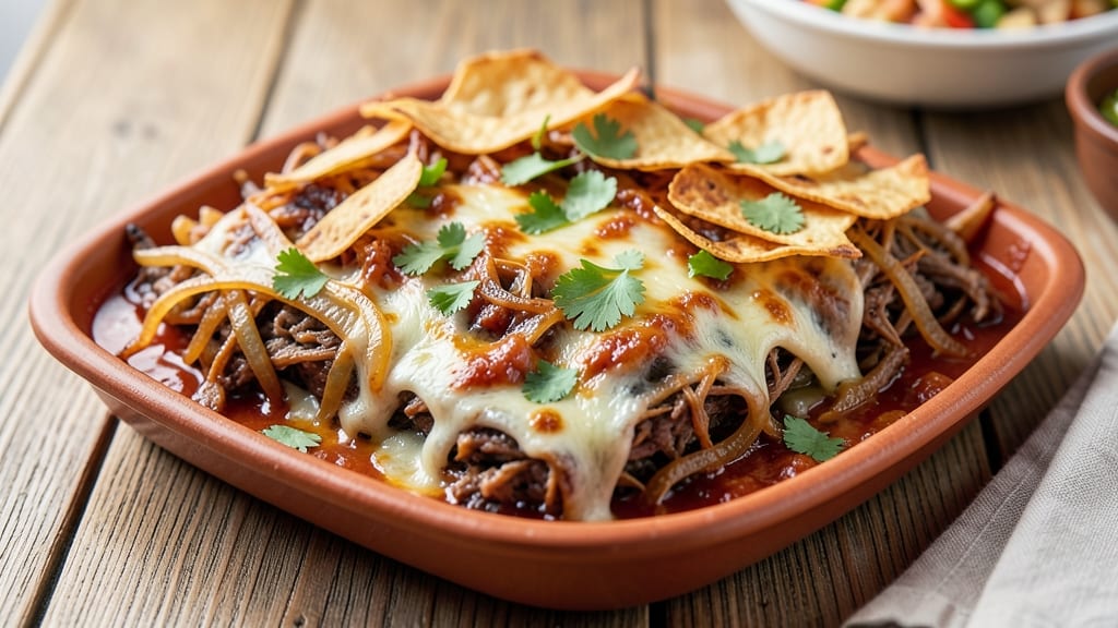 Baked Shredded Beef Chimichanga Recipe: Crispy Tortilla Shells With Gooey Cheese Rivers