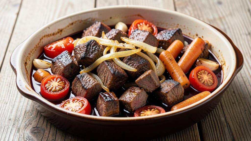 Beef and Tomatoes Recipe: One-Pot Simmer With Herby Freshness