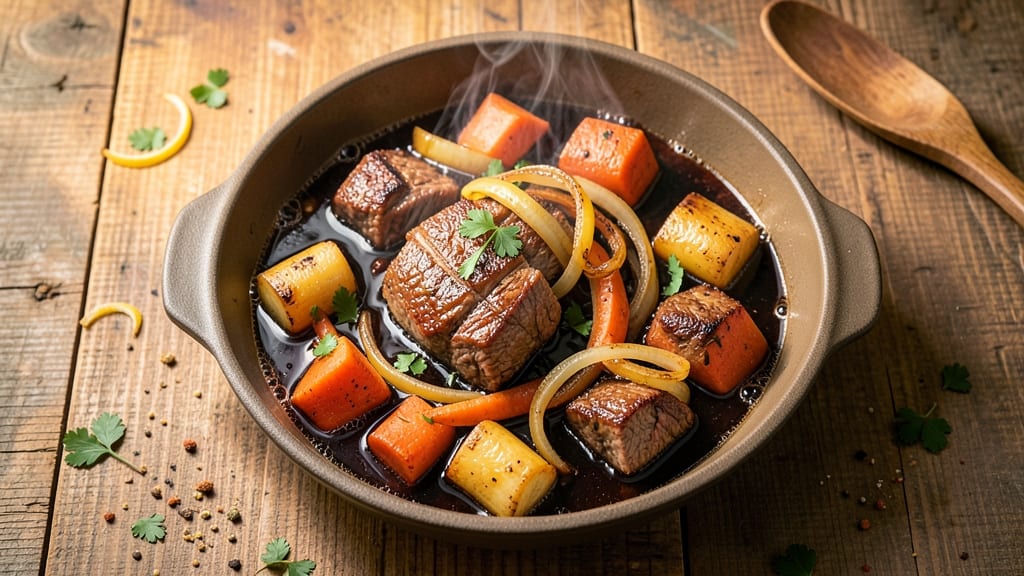 Beef Ale Stew Recipe: Slow-Simmered Richness with Caramelized Root Vegetables