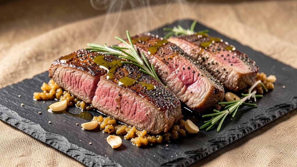 Angus Beef Steak Recipe: Oven-Seared Crust With Juicy Centers
