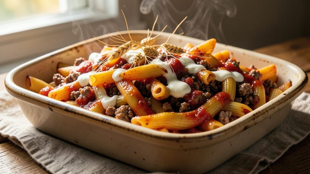 Baked Ziti Recipe with Ground Beef and Sausage: Cheesy Layered Magic in One Pan