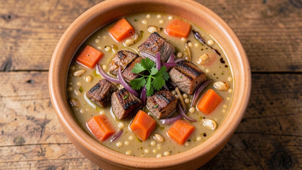 Beef Barley Soup Pressure Cooker Recipe: Velvety Broth and Chewy Barley in 30 Minutes