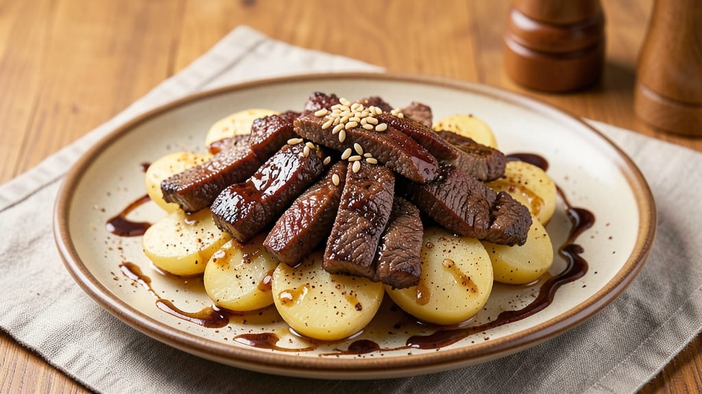 Beef and Potato Chinese Recipe: Wok-Fired Crunch With Fragrant Five-Spice Depth