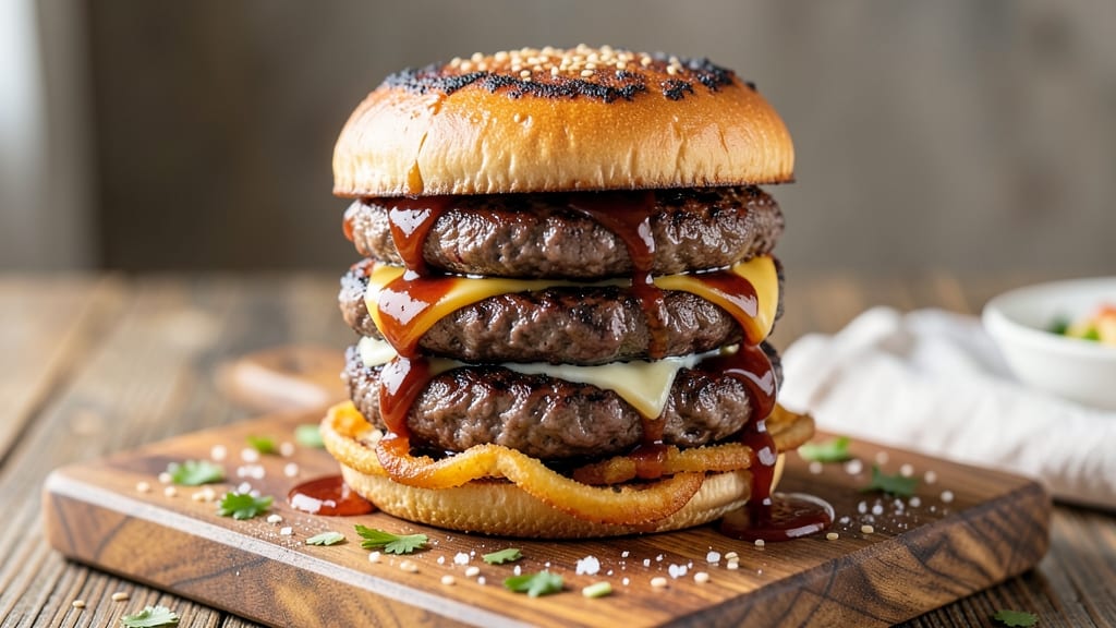 Bbq Beef Hamburgers Best Recipe: Smoky Grill Marks and Juicy Centers