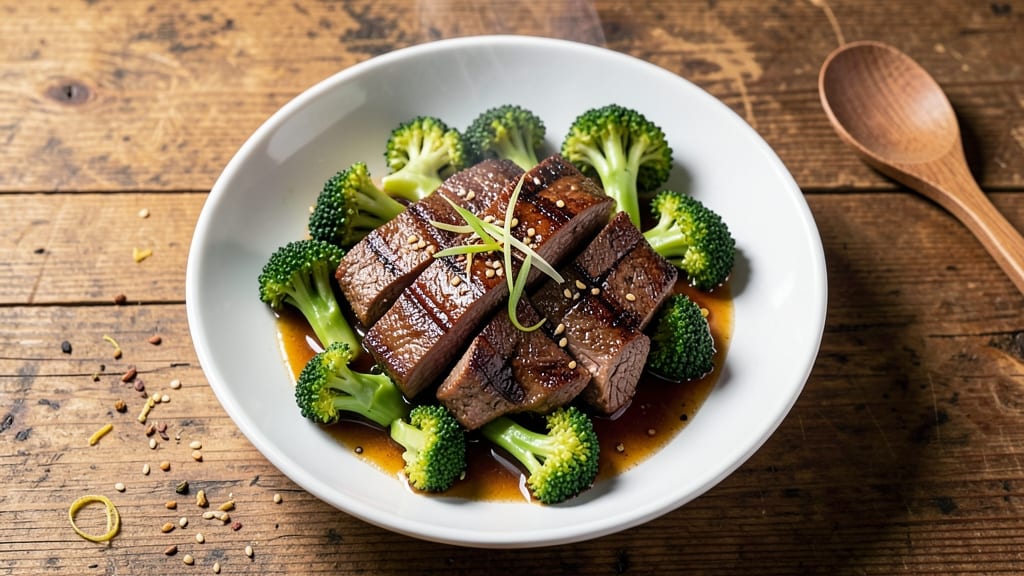 Beef and Broccoli Recipe With London Broil: Sizzling Wok Crunch and Silky Soy-Ginger Harmony