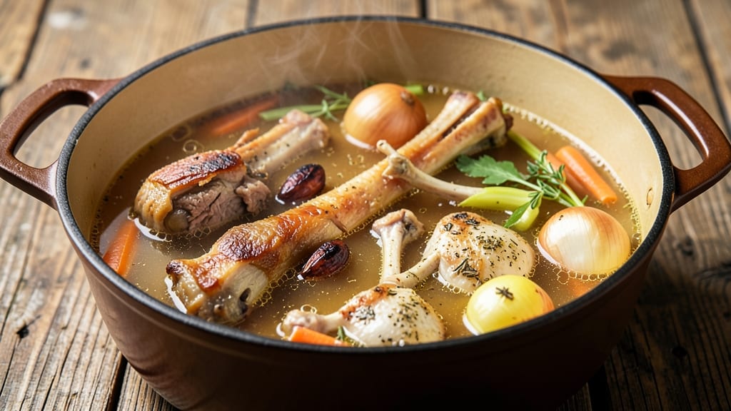 Beef and Chicken Bone Broth Recipe: Rich Umami Base for Any Meal