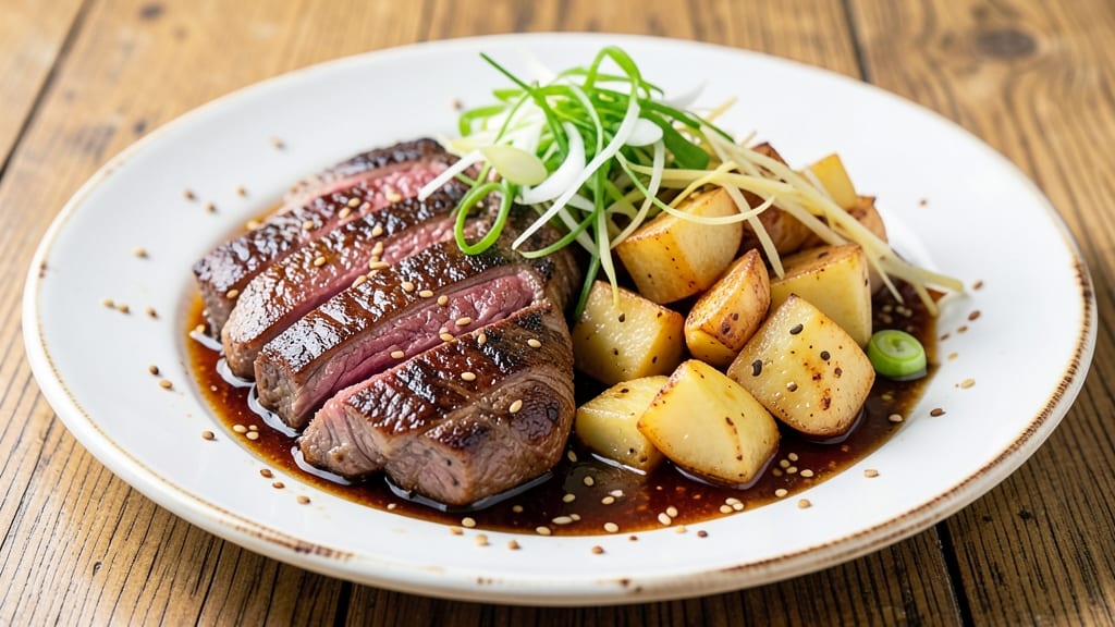 Beef and Potato Stir Fry Recipe: Wok-Fired Crunch With Silky Soy-Ginger Gloss