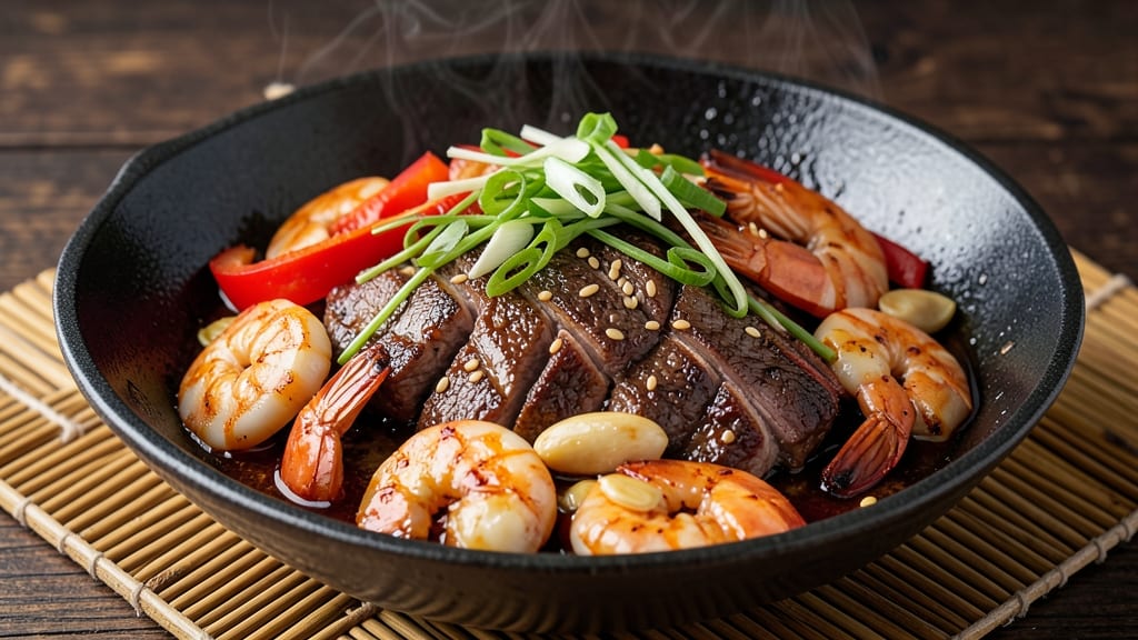 Beef and Prawn Stir Fry Recipe: Wok-Hot Spice and Sweet Soy Crunch