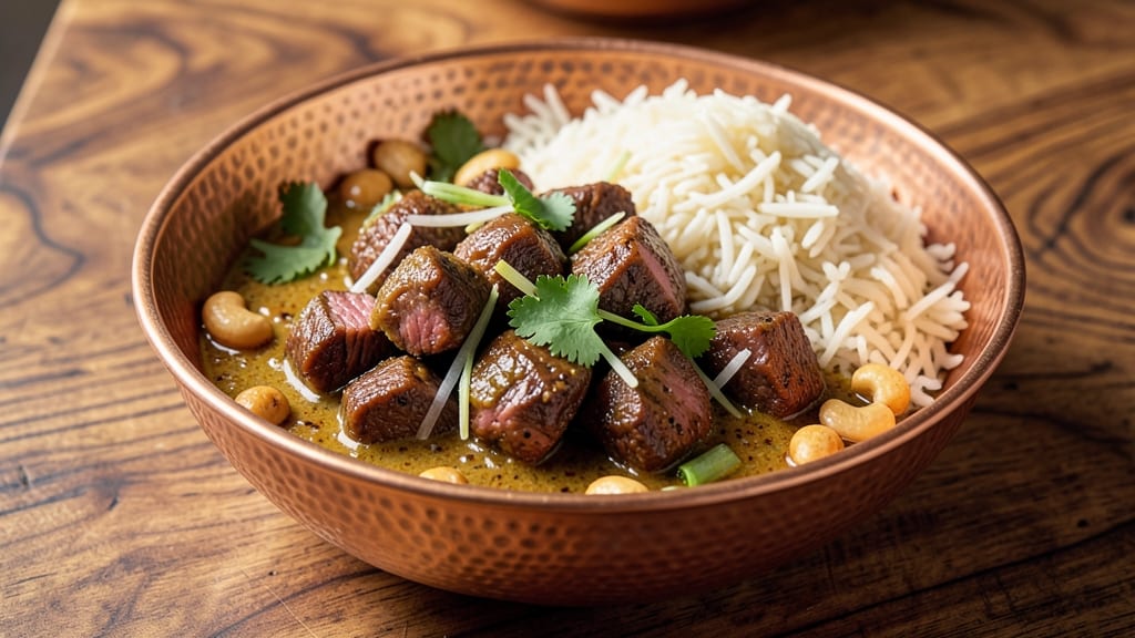 Authentic Beef Korma Recipe: Fragrant Cardamom and Coconut Simmered to Richness