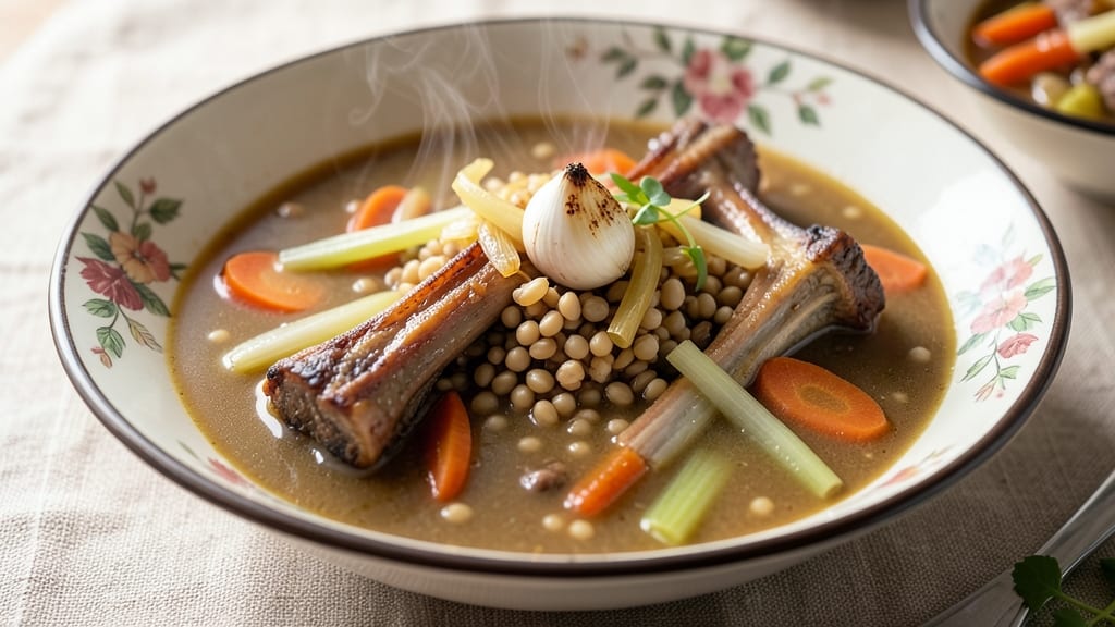 Beef Barley Soup Recipe With Soup Bones: Rich Bone Broth Depth in One Pot
