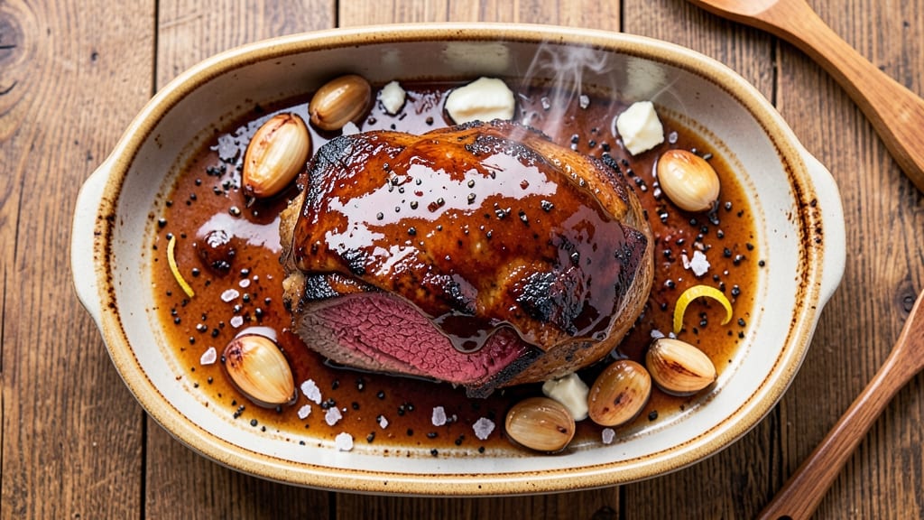 A1 Steak Sauce Roast Beef Recipe: Smoky Char and Buttery Rib Meat in One Pan