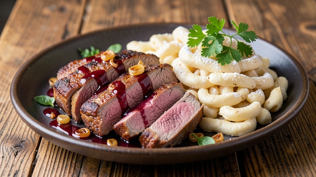 Beef and Spaetzle Recipe: Savory Dumplings and Braised Beef in One Pot