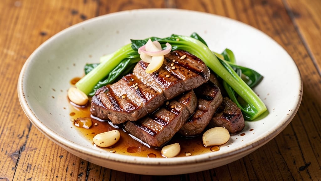 Beef and Pak Choi Stir Fry Recipe: Wok-Hot Crunch With Silky Soy-Ginger Balance