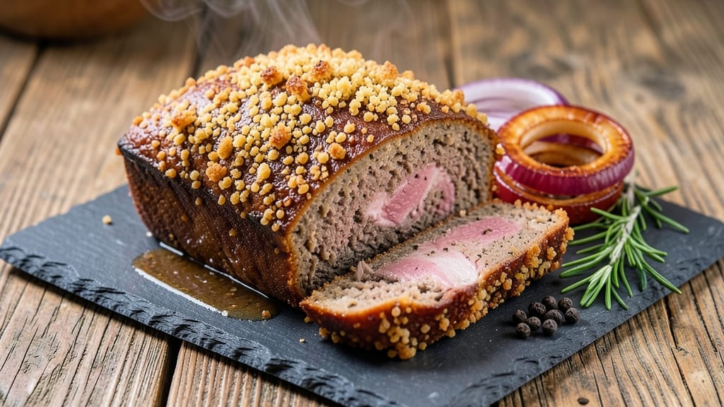 Beef and Pork Meatloaf Recipe With Bread Crumbs: Crispy Crust, Juicy Centers