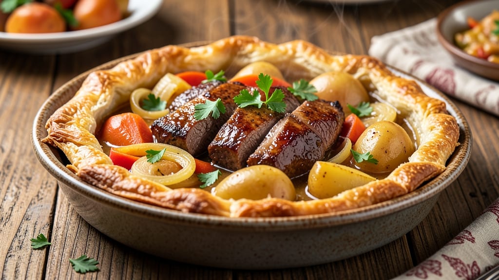 Banquet Beef Pot Pie Recipe: Flaky Layers and Hearty Filling in One Pot