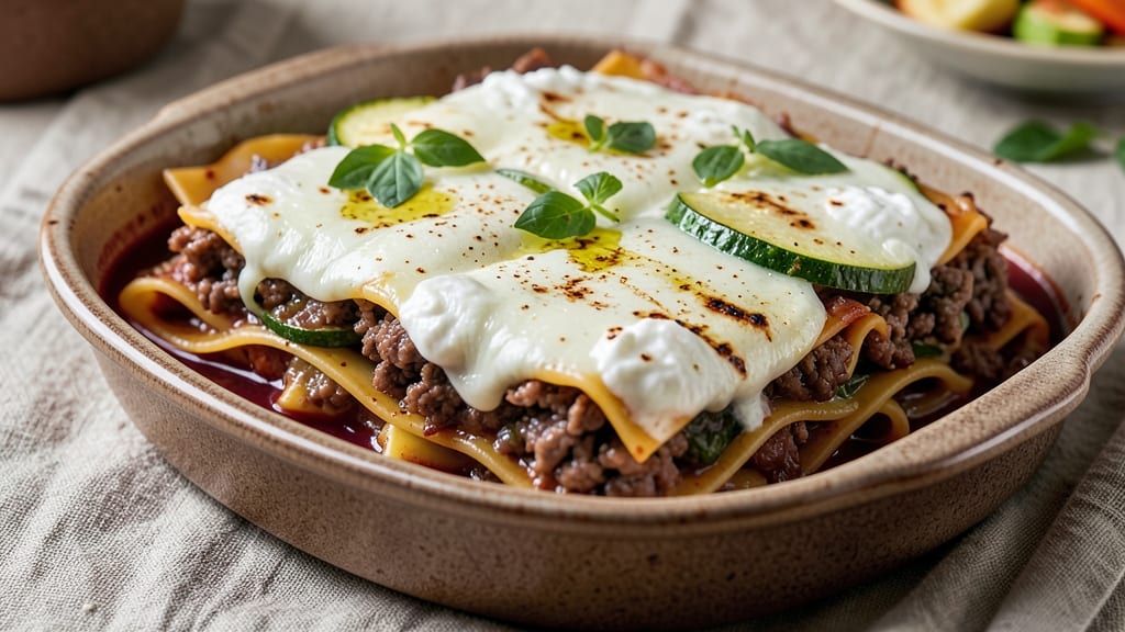 Beef And Vegetable Lasagne Recipe: Layers of Richness With No Boil-Over Mess