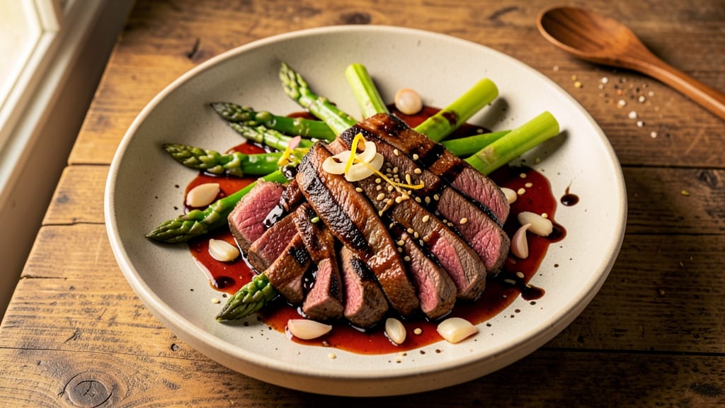 Asparagus Beef Chinese Recipe: Stir-Fried Crunch With Sweet Chili Heat
