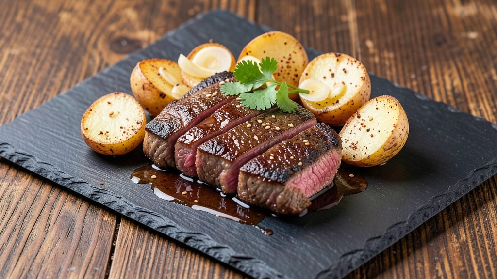 Asian Beef and Potatoes Recipe: Wok-Seared Crunch With Fragrant Five-Spice Gloss