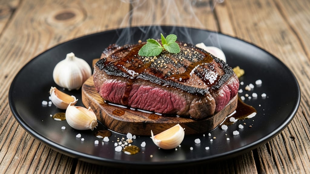 Australian Beef Steak Recipe: Charcoal-Grilled Crust With Juicy Pink Centers