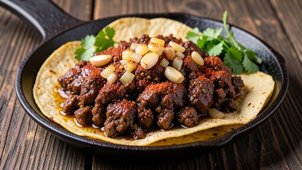 Authentic Mexican Restaurant Ground Beef Taco Recipe: Crispy Tortillas With Spiced Beef Filling