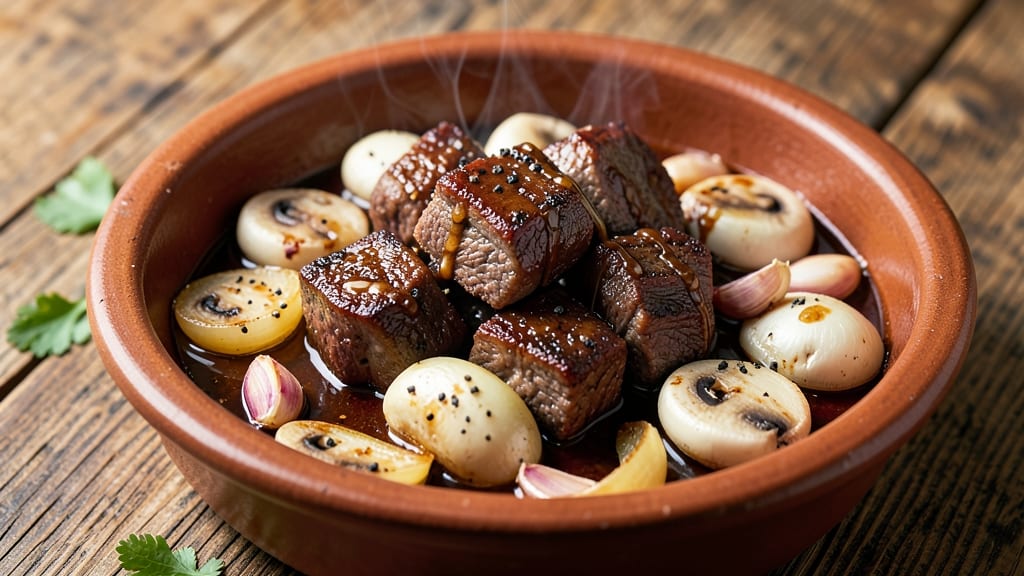 Beef and Mushroom Filipino Recipe: Soy-Spiced Stew With Umami Depth