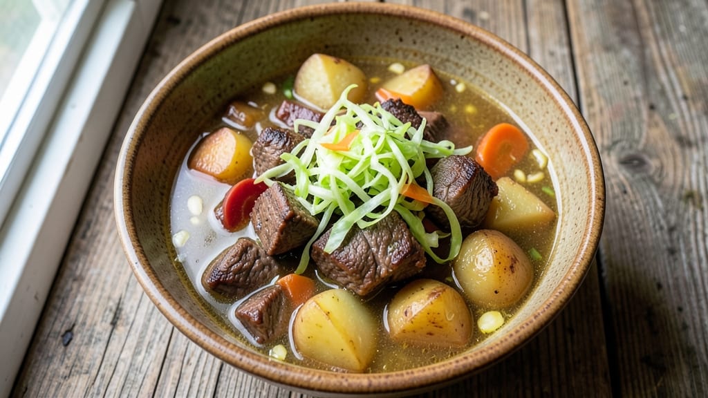 Beef and Cabbage Soup Recipe With Potatoes: Hearty One-Pot Meal in 45 Minutes
