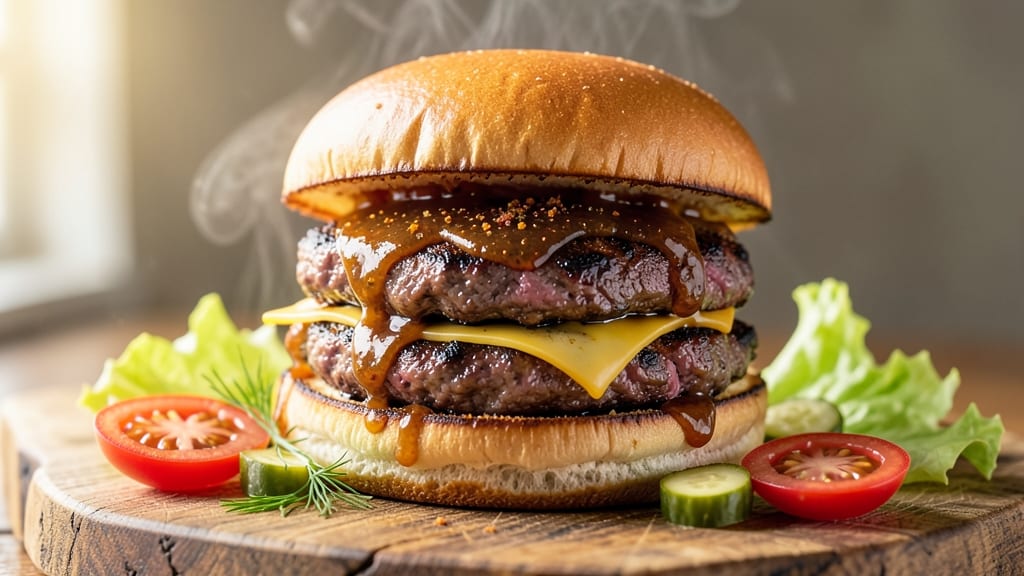 BBQ Beef Burgers Recipe: Smoky Char and Juicy Centers in 20 Minutes