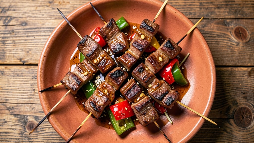 Barbecue Beef Skewers Recipe: Charred, Smoky, and Juicy in Under 25 Minutes