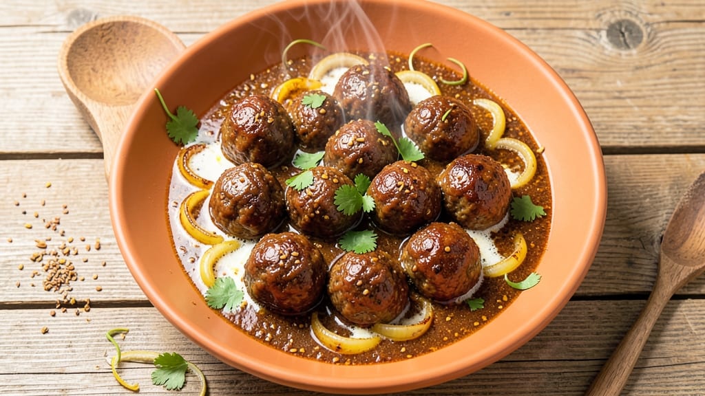 Beef Ball Curry Recipe: Spiced Coconut and Tomato Harmony in One Pot