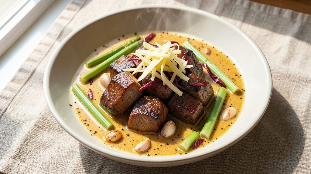 Asian Beef Curry Recipe: Fragrant Lemongrass and Coconut Simmered to Perfection