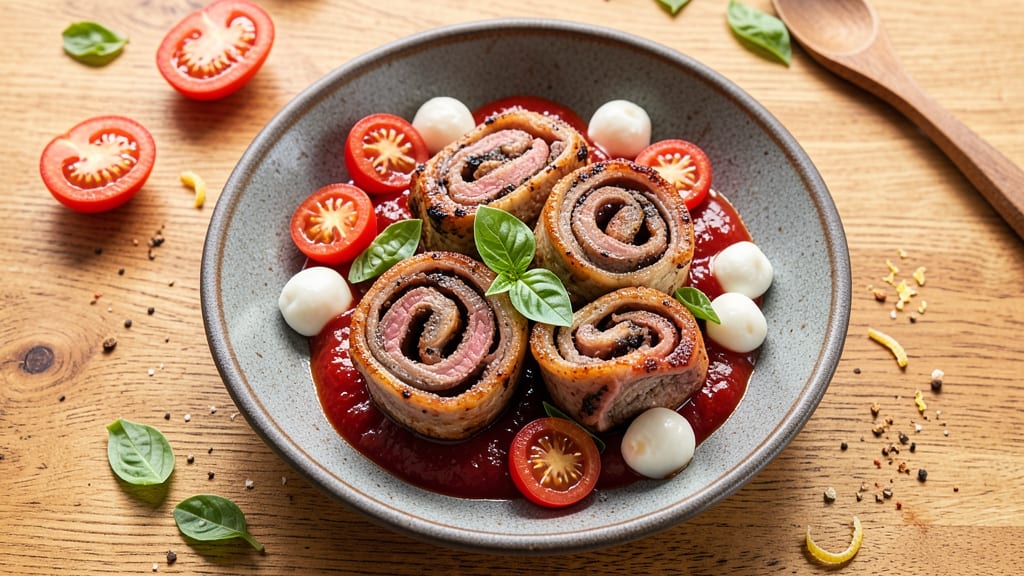 Authentic Beef Braciole Recipe: Italian-Style Stuffed Meat Rolls With Herbs and Cheese