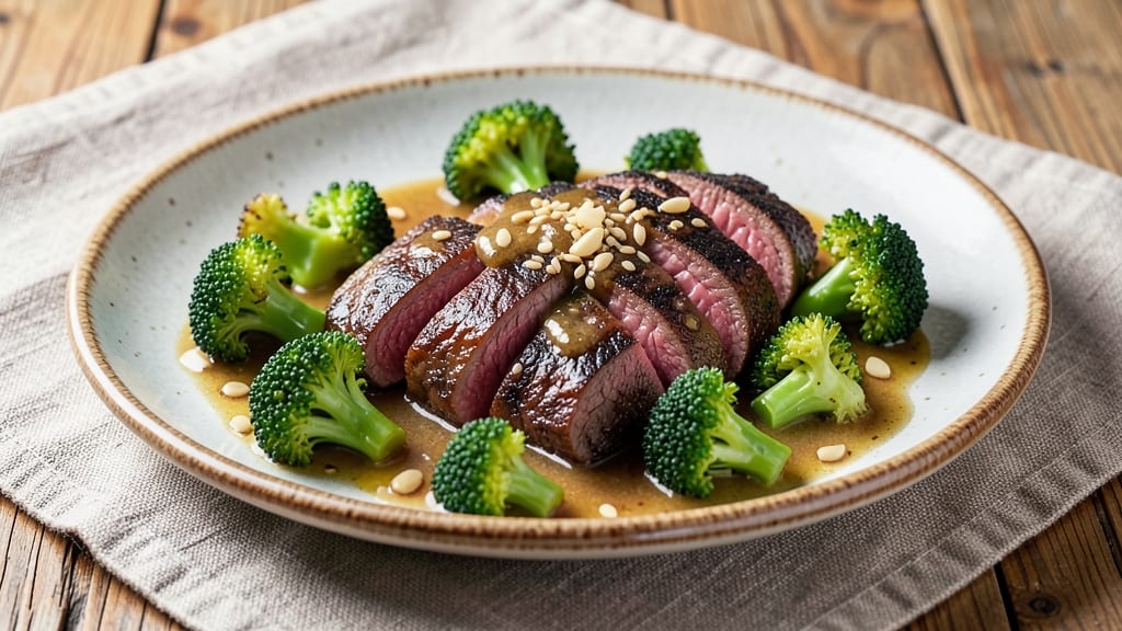Beef and Broccoli in Garlic Sauce Recipe: Wok-Fired Crunch With Umami-Packed Gloss