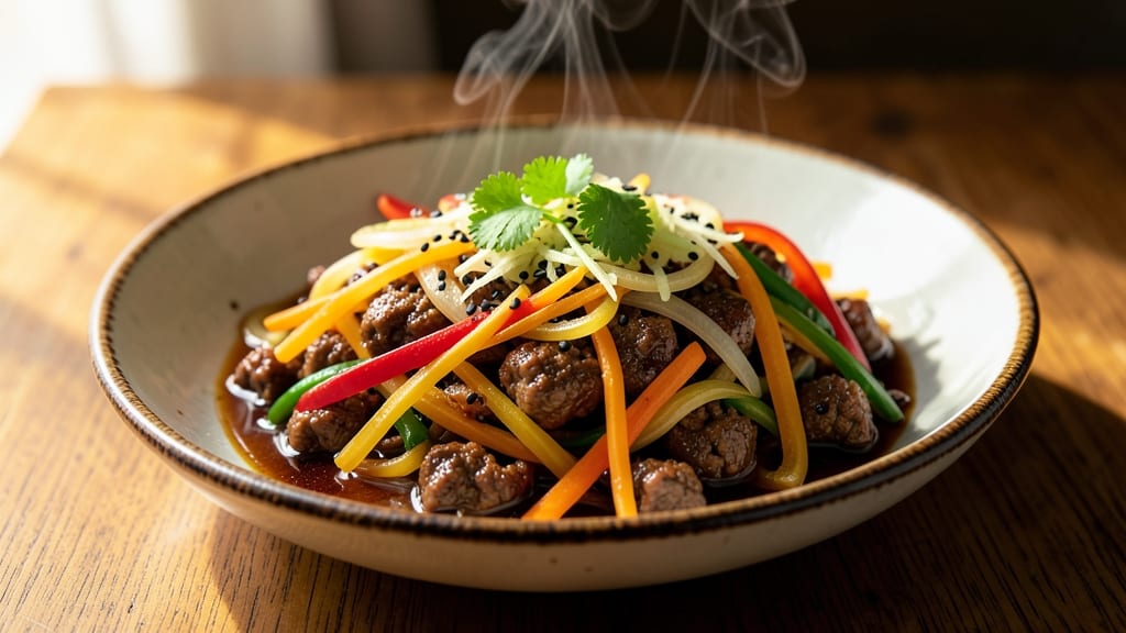 Asian Ground Beef Stir Fry Recipe: Wok-Hot Soy Ginger Crunch in 20 Minutes