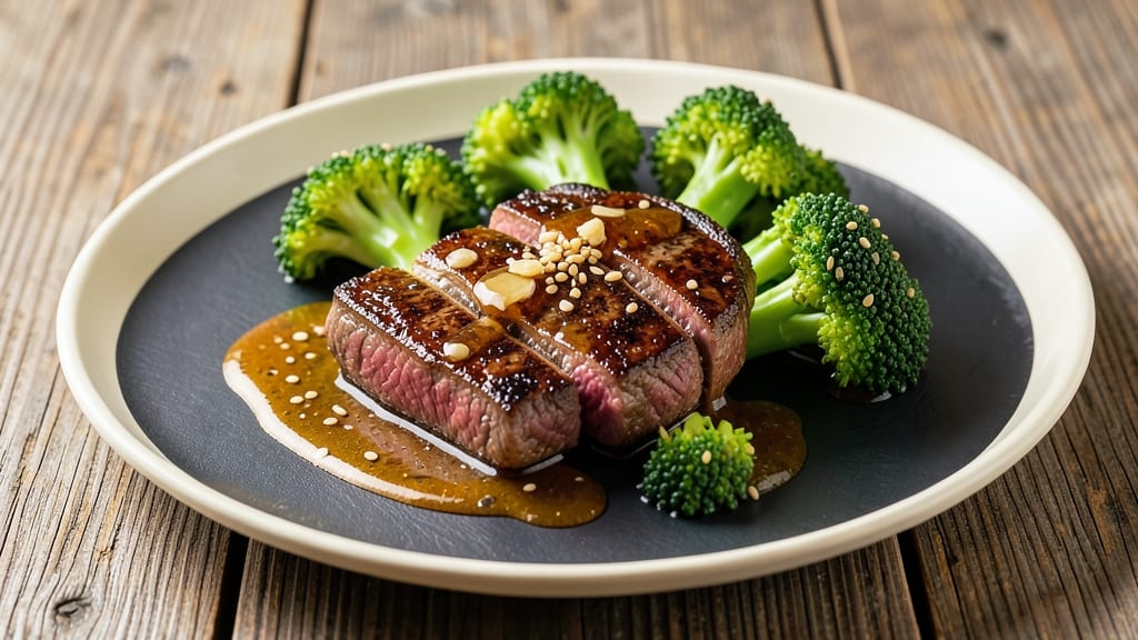 Beef and Sirloin Steak with Broccoli Recipe: Wok-Seared Crispness and Silky Soy-Ginger Sauce