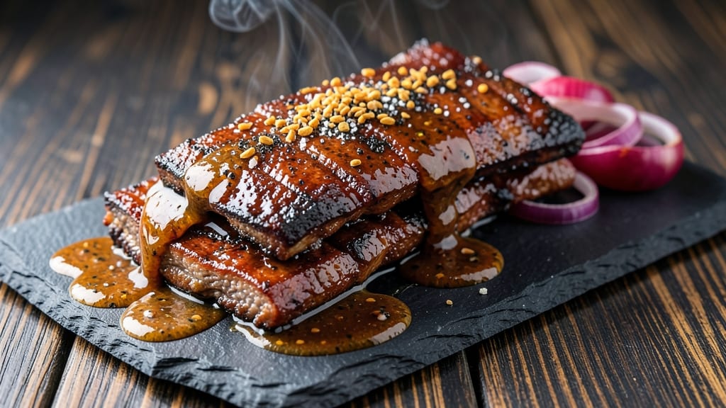 BBQ Beef Spare Ribs Recipe: Dry-Rubbed Crust Meets Sticky-Sweet Glaze
