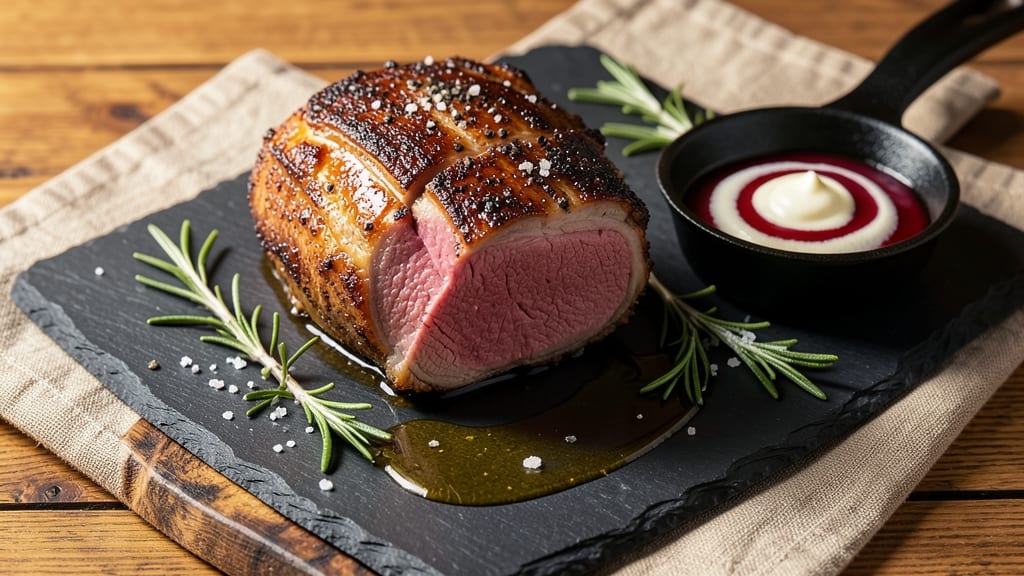 Angus Beef Eye Round Roast Recipe: Reverse-Seared Crust Meets Juicy Core