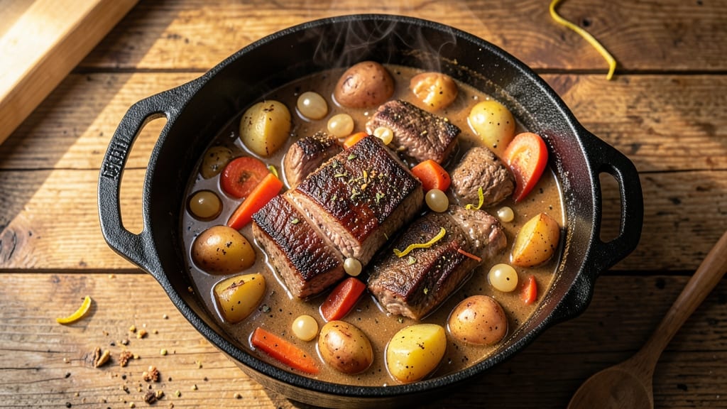 Beef and Lamb Stew Recipe: Dutch Oven Depth With Caramelized Root Magic