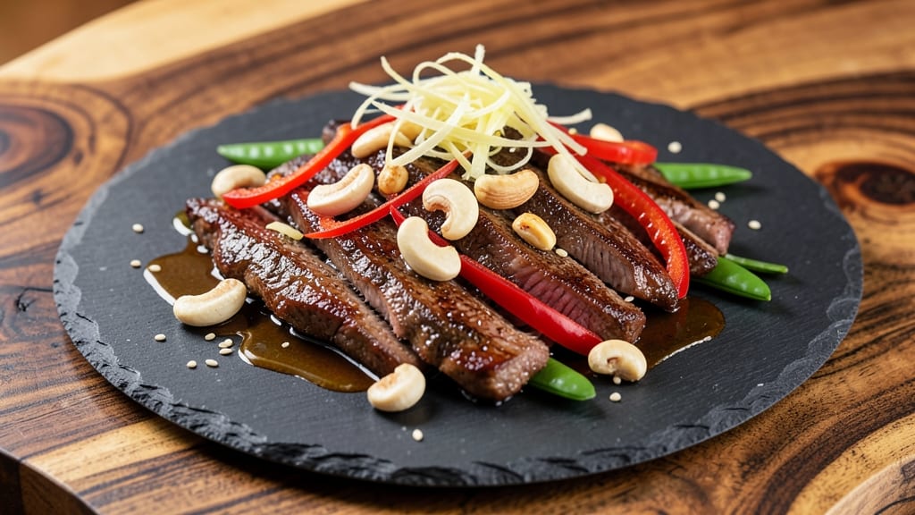 Beef and Cashew Nuts Recipe: Savory-Sweet Stir-Fry with Crunchy Texture
