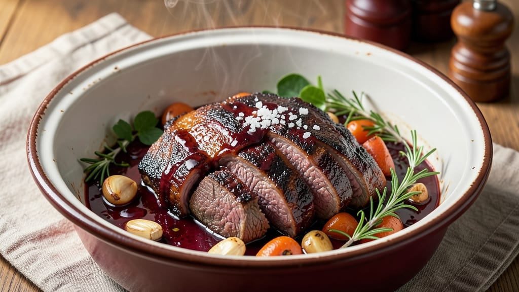 Beef and Red Wine Slow Cooker Recipe: Deeply Rich, Fall-Off-Bone Tenderness