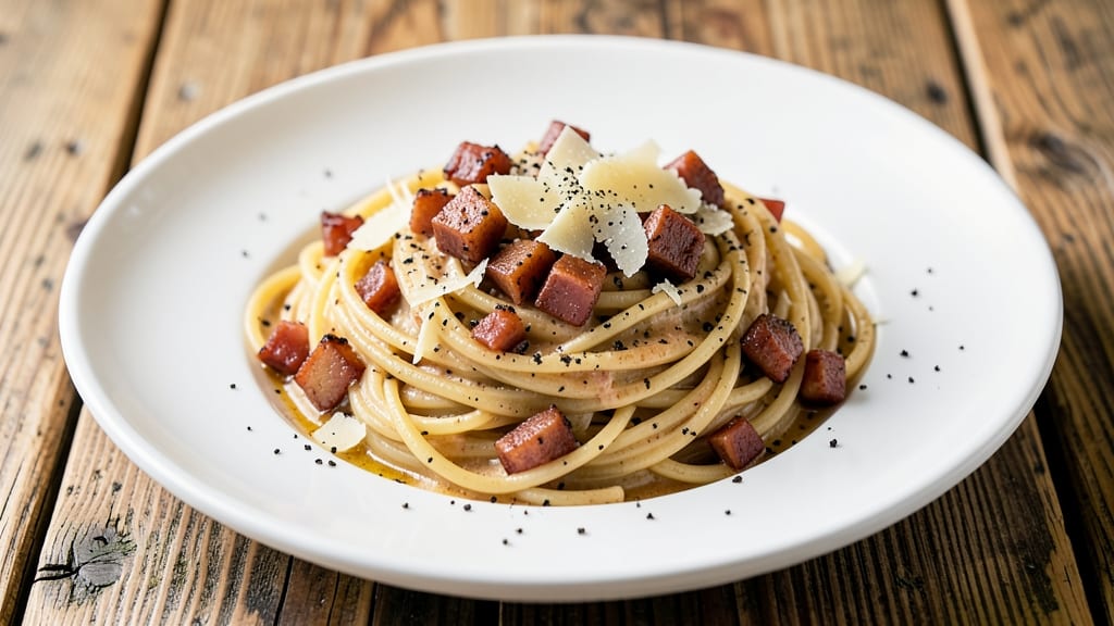 Beef Bacon Carbonara Recipe: Crispy Pancetta and Eggy Silk in 25 Minutes