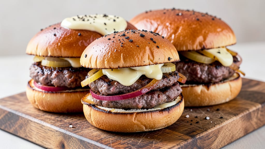 Angus Beef Sliders Recipe: Mini Burgers With Smoky Grill Flavor