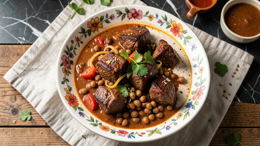 Beef and Lentil Curry Recipe: Spiced Tomato-Coconut Harmony in One Pot